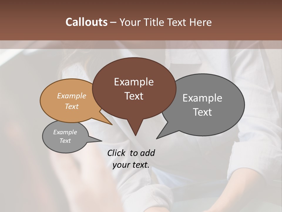 Woman Having Meeting With Doctor In Ivf Clinic Sitting At Desk PowerPoint Template
