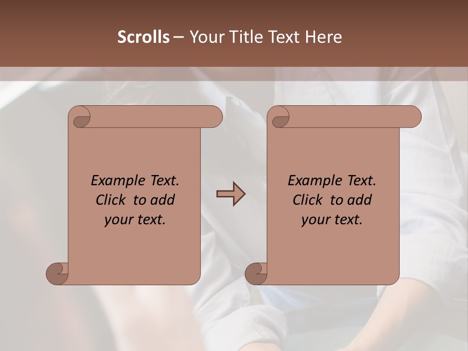 Woman Having Meeting With Doctor In Ivf Clinic Sitting At Desk PowerPoint Template