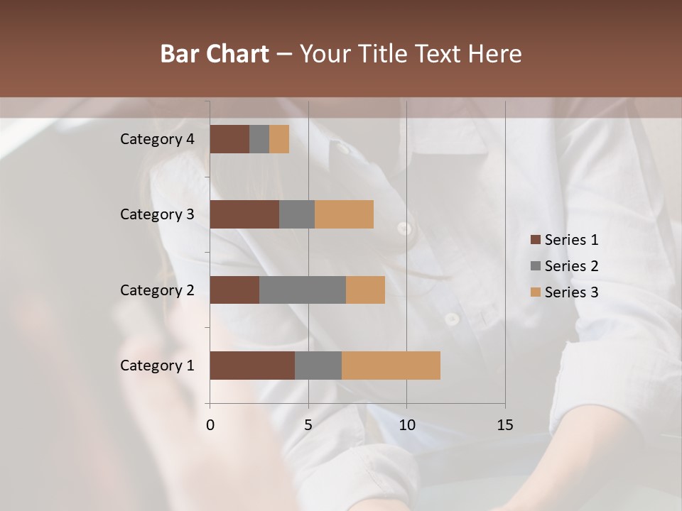 Woman Having Meeting With Doctor In Ivf Clinic Sitting At Desk PowerPoint Template