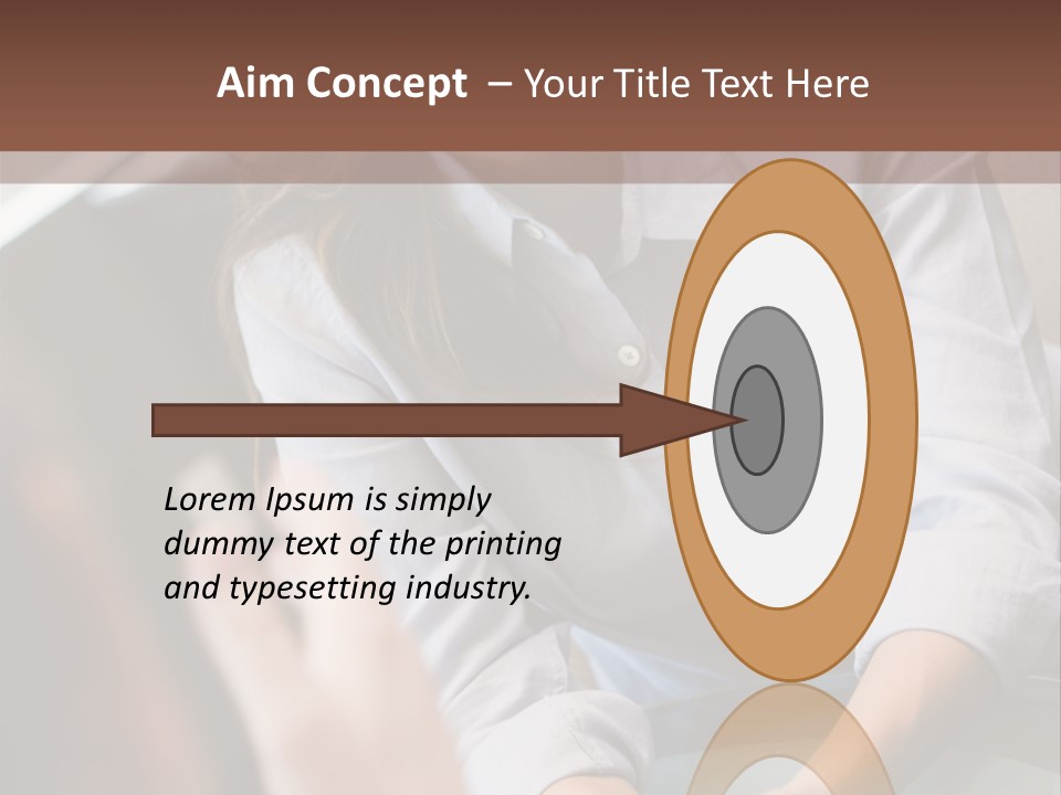 Woman Having Meeting With Doctor In Ivf Clinic Sitting At Desk PowerPoint Template