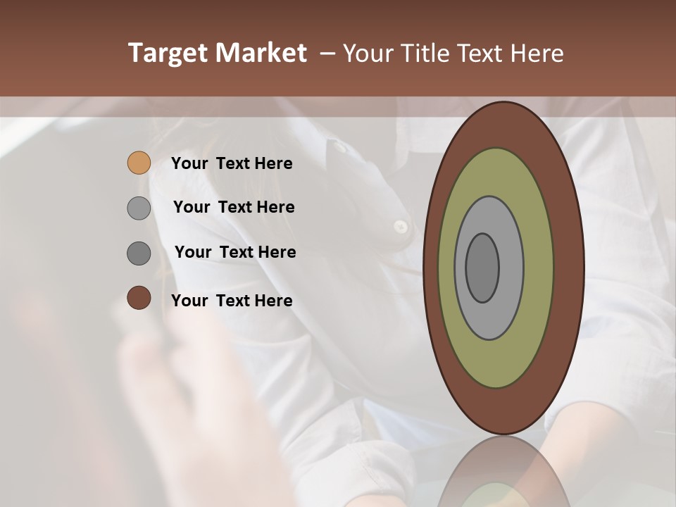 Woman Having Meeting With Doctor In Ivf Clinic Sitting At Desk PowerPoint Template