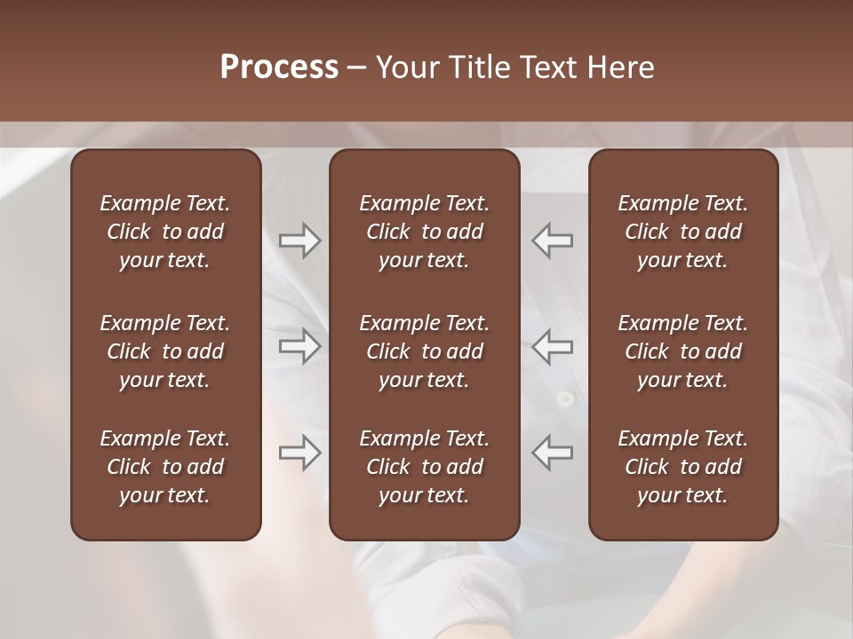 Woman Having Meeting With Doctor In Ivf Clinic Sitting At Desk PowerPoint Template