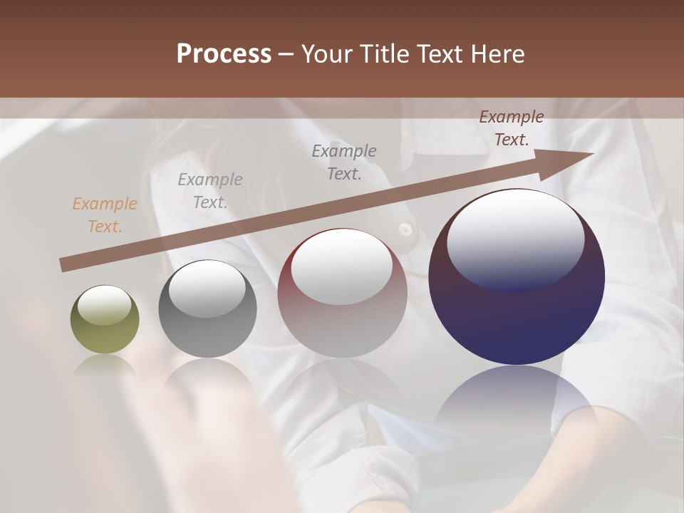 Woman Having Meeting With Doctor In Ivf Clinic Sitting At Desk PowerPoint Template
