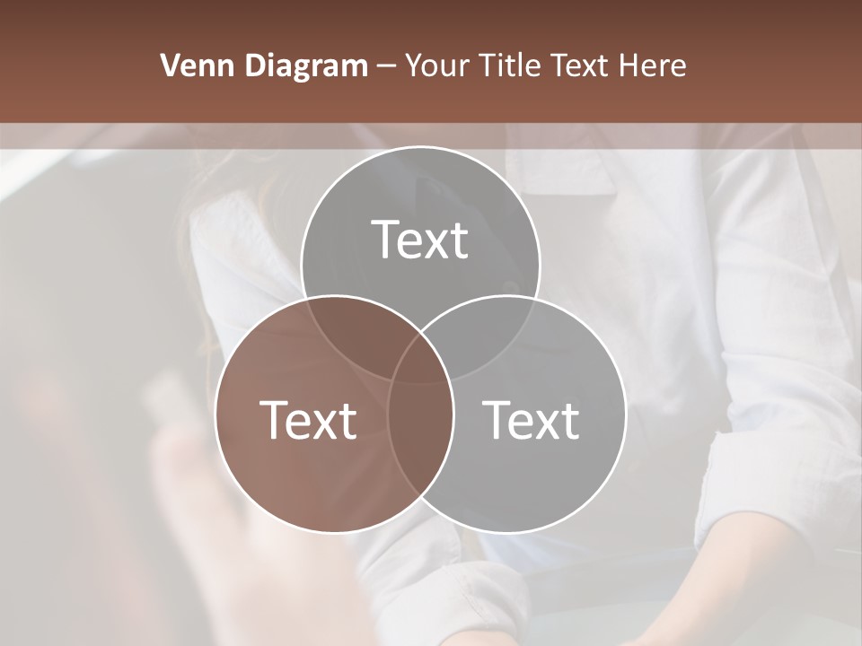Woman Having Meeting With Doctor In Ivf Clinic Sitting At Desk PowerPoint Template
