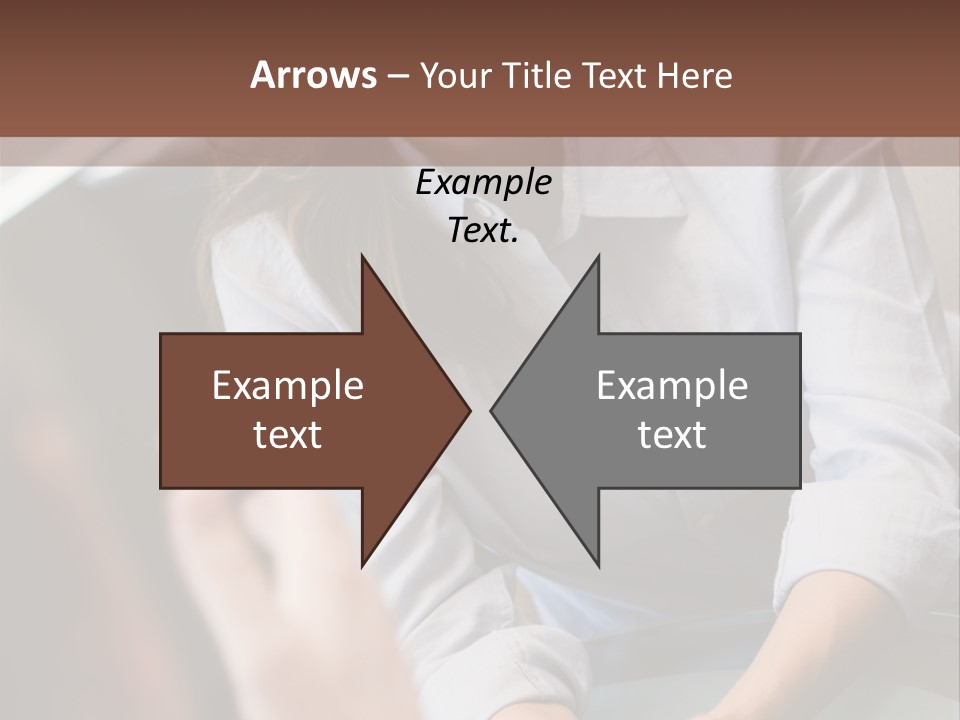 Woman Having Meeting With Doctor In Ivf Clinic Sitting At Desk PowerPoint Template
