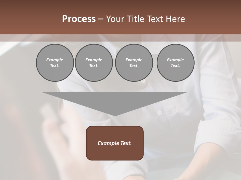 Woman Having Meeting With Doctor In Ivf Clinic Sitting At Desk PowerPoint Template