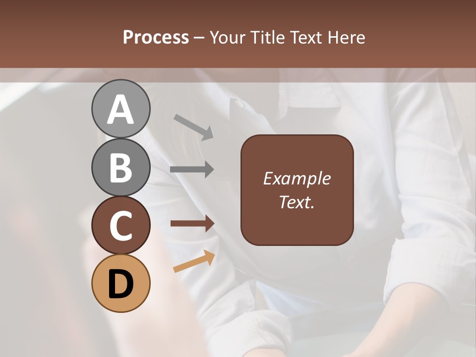 Woman Having Meeting With Doctor In Ivf Clinic Sitting At Desk PowerPoint Template