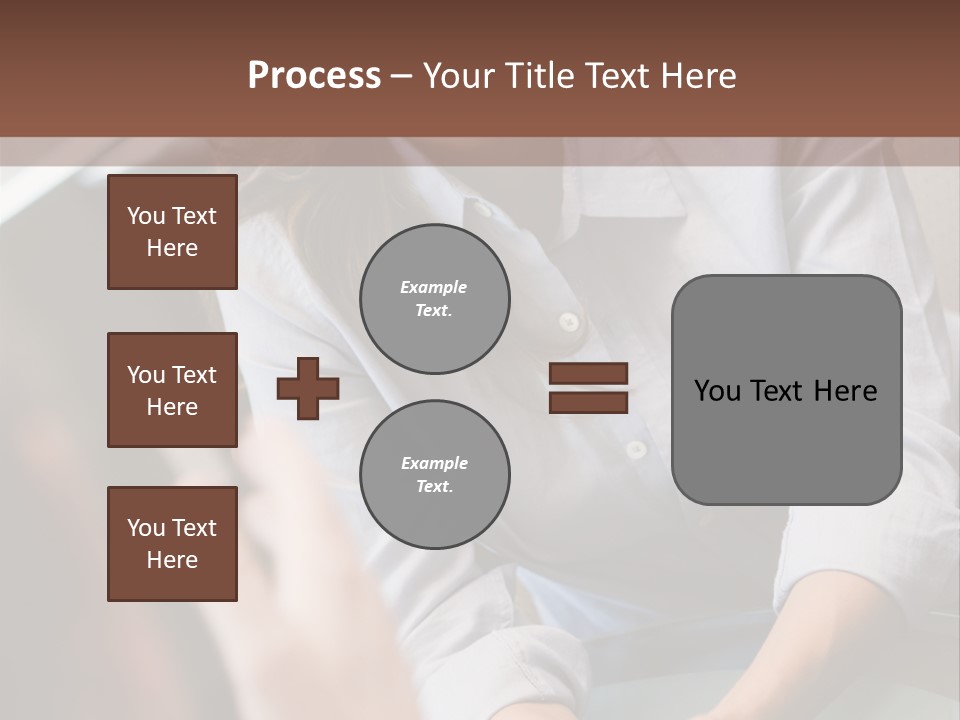 Woman Having Meeting With Doctor In Ivf Clinic Sitting At Desk PowerPoint Template