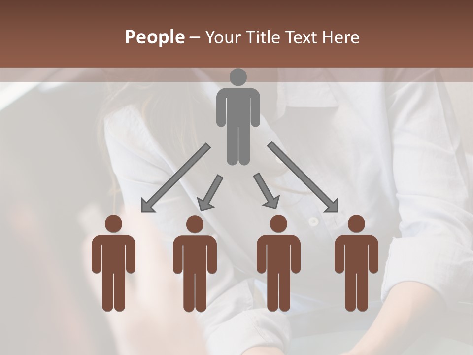 Woman Having Meeting With Doctor In Ivf Clinic Sitting At Desk PowerPoint Template