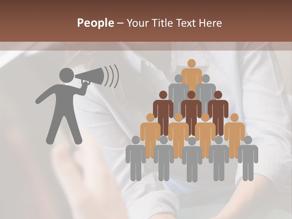 Woman Having Meeting With Doctor In Ivf Clinic Sitting At Desk PowerPoint Template