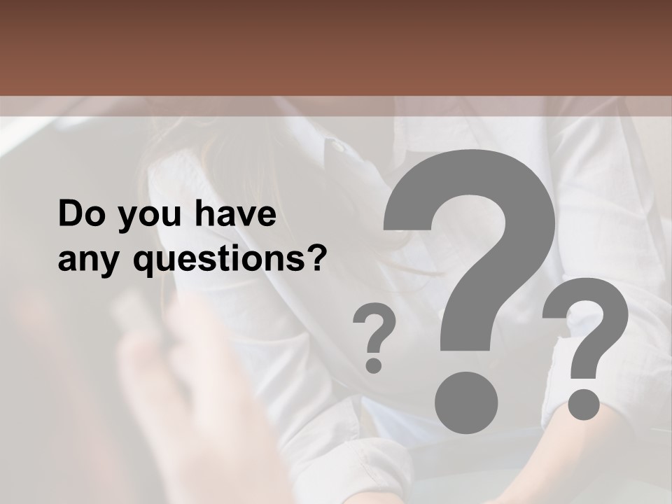 Woman Having Meeting With Doctor In Ivf Clinic Sitting At Desk PowerPoint Template