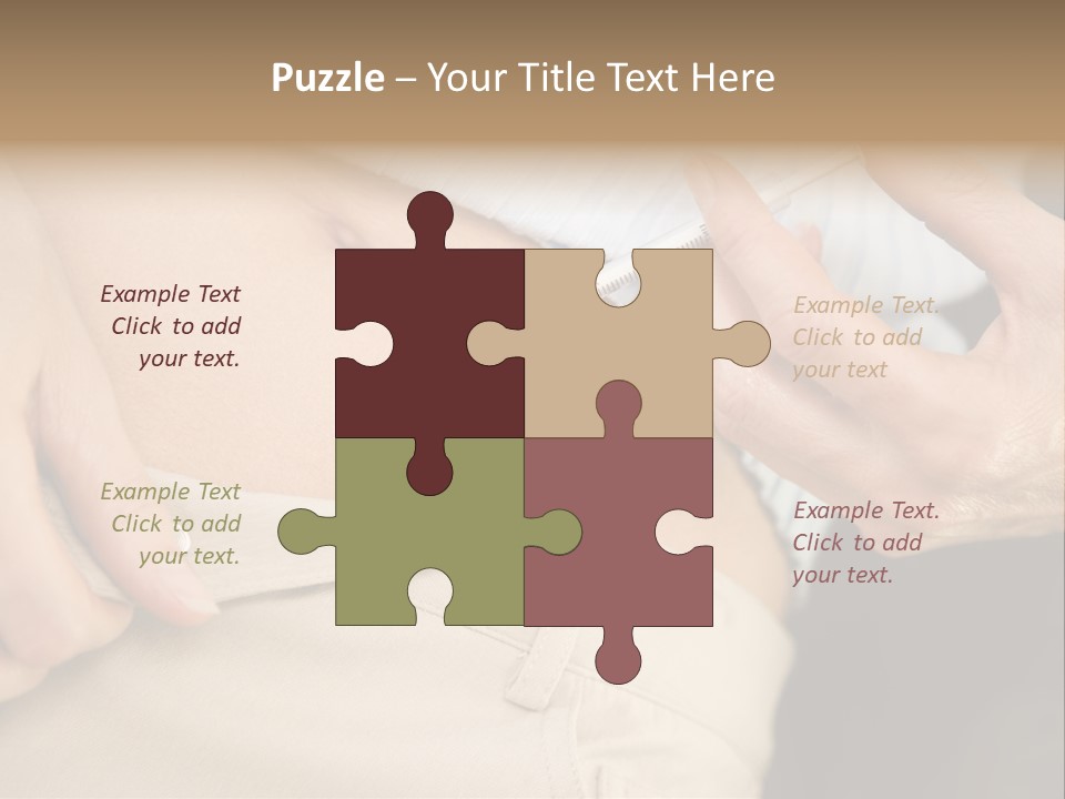 Close Up Of Woman Injecting Drugs To Prepare For Ivf Treatment PowerPoint Template