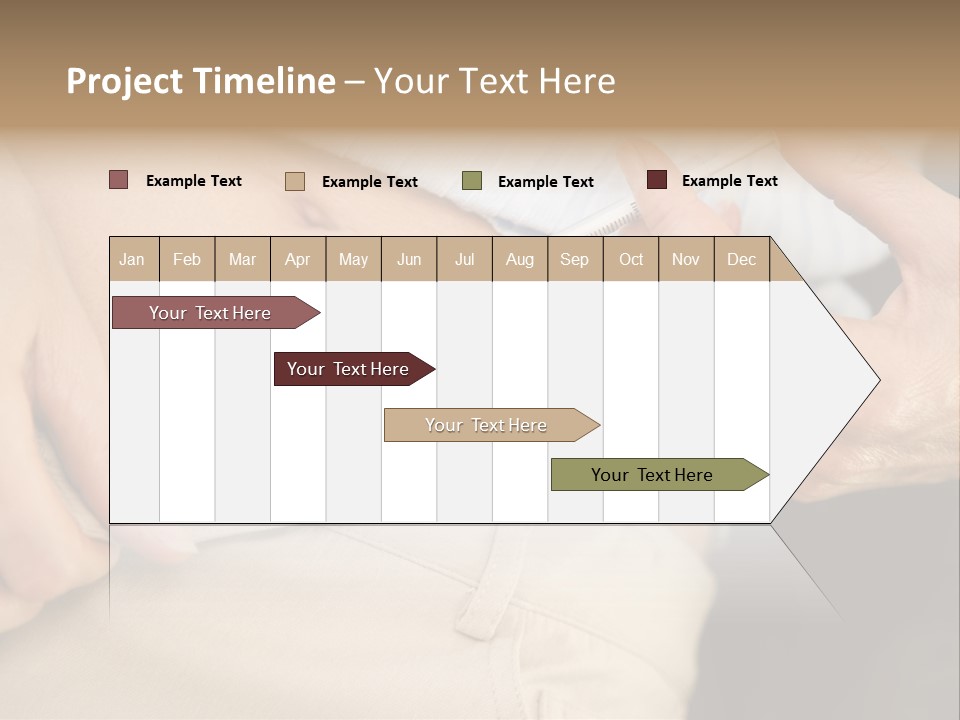 Close Up Of Woman Injecting Drugs To Prepare For Ivf Treatment PowerPoint Template