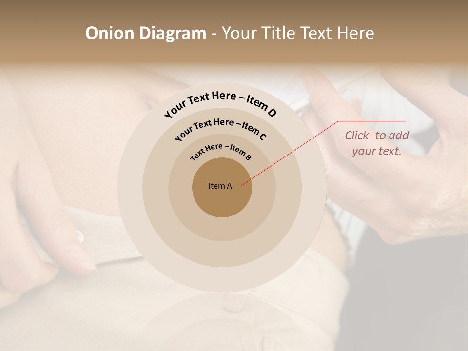 Close Up Of Woman Injecting Drugs To Prepare For Ivf Treatment PowerPoint Template