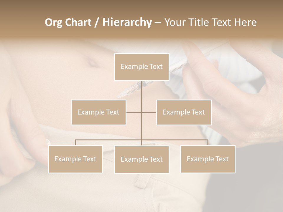 Close Up Of Woman Injecting Drugs To Prepare For Ivf Treatment PowerPoint Template