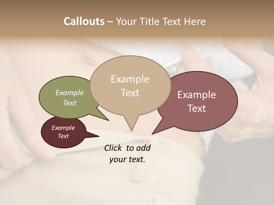 Close Up Of Woman Injecting Drugs To Prepare For Ivf Treatment PowerPoint Template