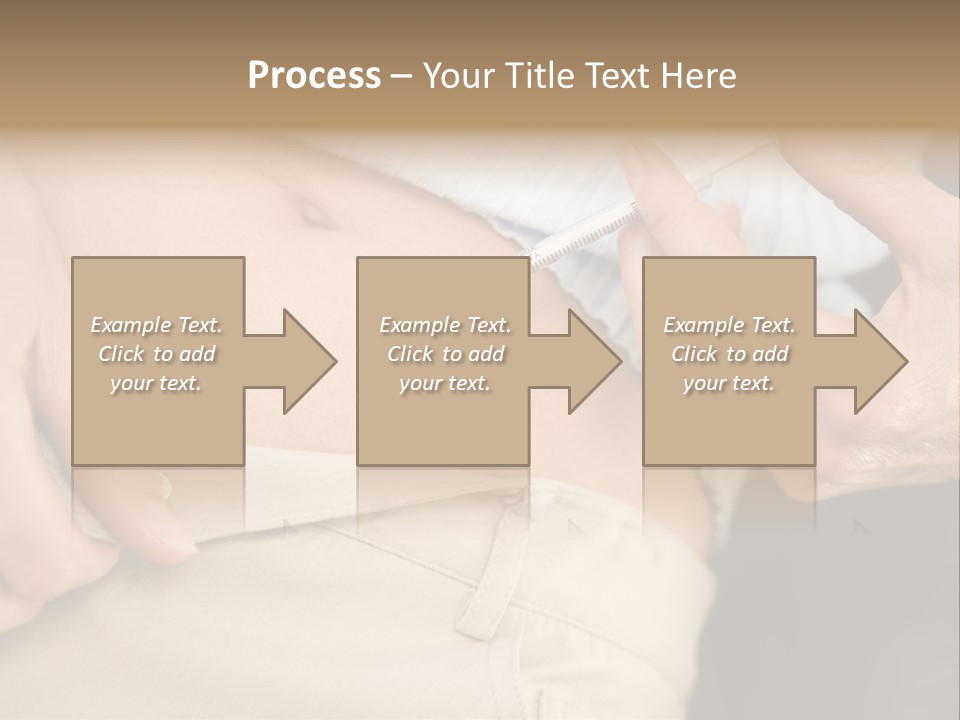 Close Up Of Woman Injecting Drugs To Prepare For Ivf Treatment PowerPoint Template