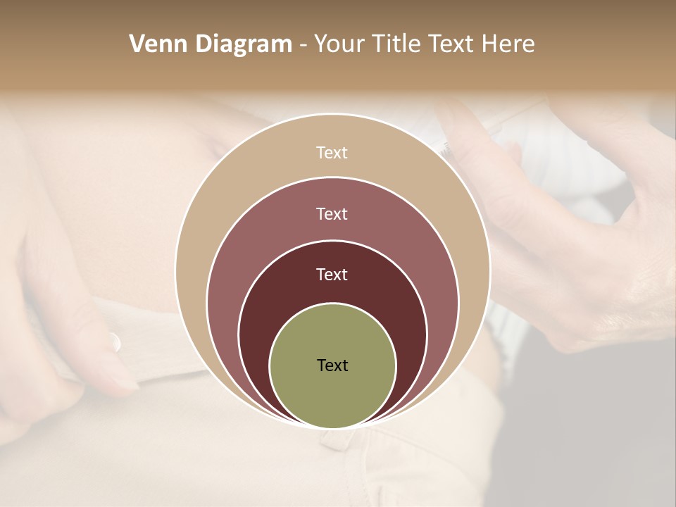 Close Up Of Woman Injecting Drugs To Prepare For Ivf Treatment PowerPoint Template