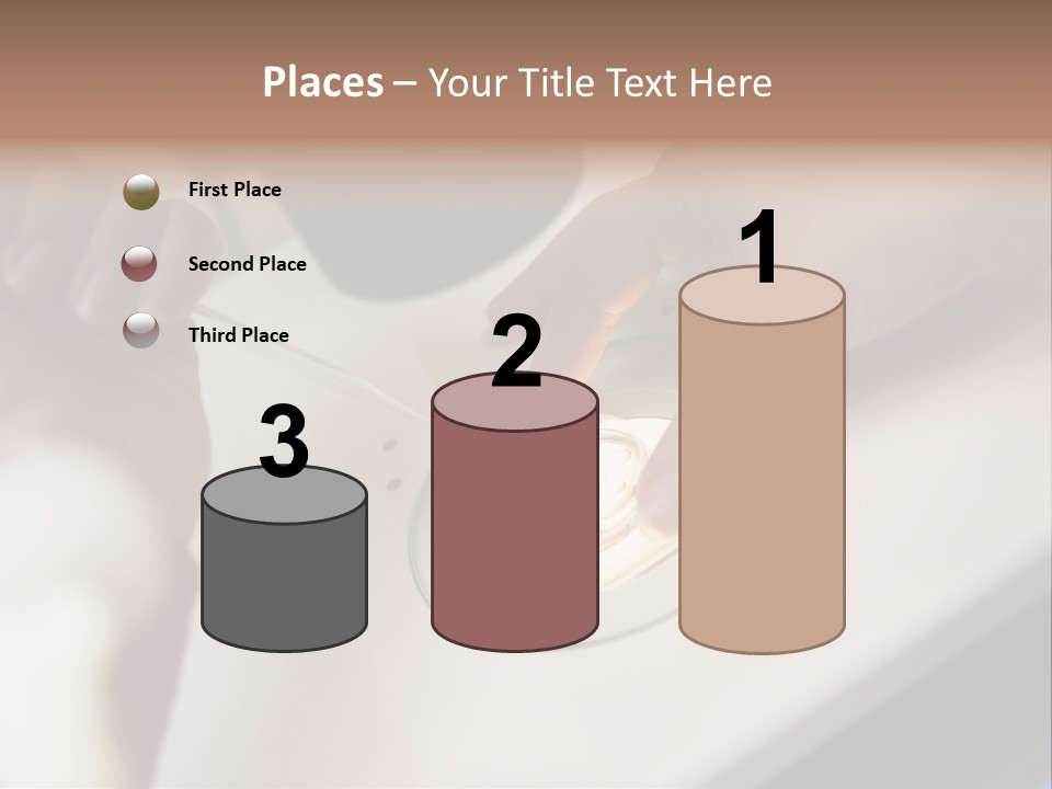 Embryologist Adding Sperm To Egg In Laboratory PowerPoint Template