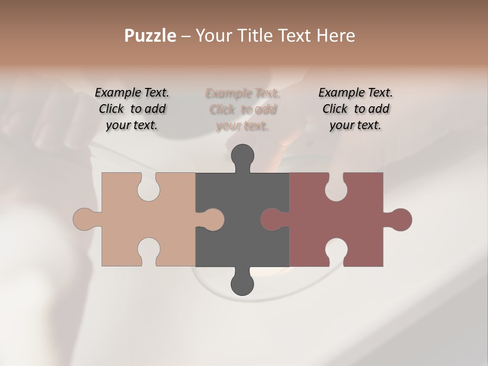 Embryologist Adding Sperm To Egg In Laboratory PowerPoint Template