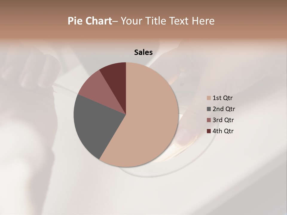 Embryologist Adding Sperm To Egg In Laboratory PowerPoint Template