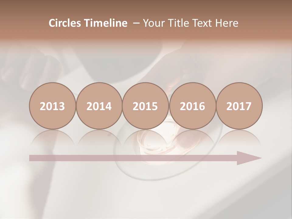 Embryologist Adding Sperm To Egg In Laboratory PowerPoint Template