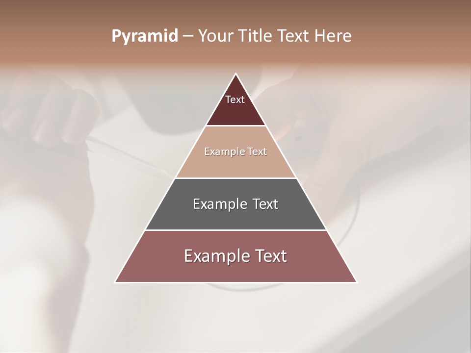 Embryologist Adding Sperm To Egg In Laboratory PowerPoint Template