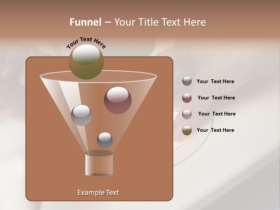 Embryologist Adding Sperm To Egg In Laboratory PowerPoint Template