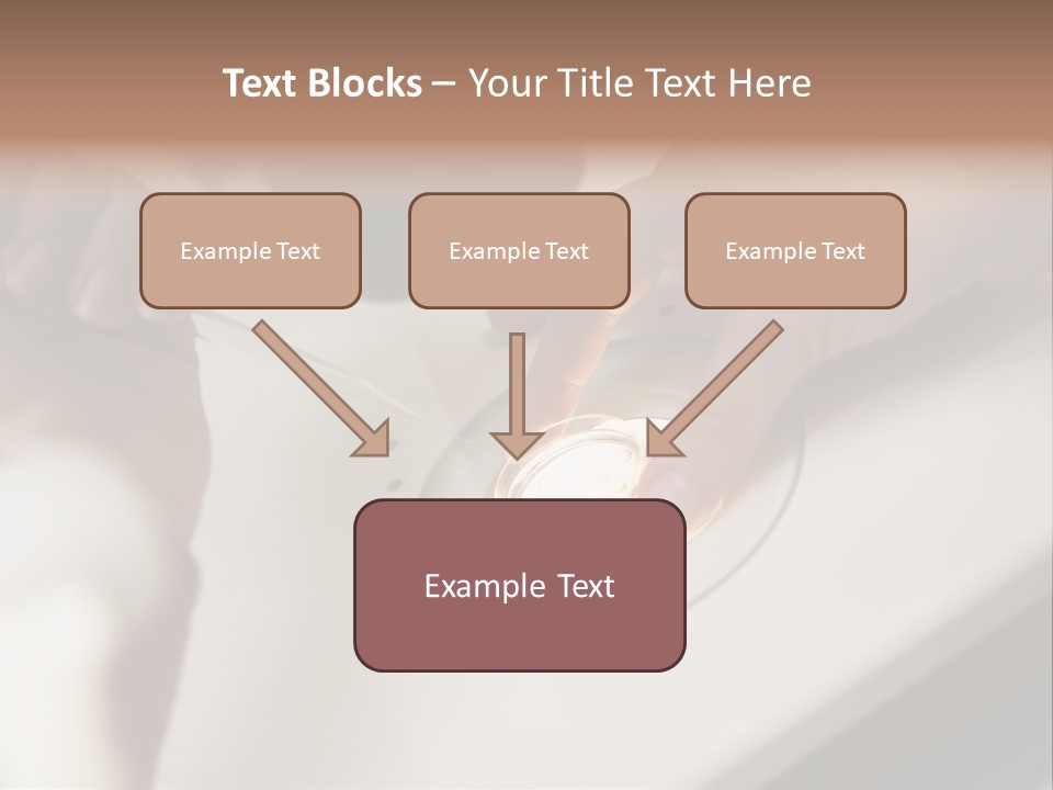 Embryologist Adding Sperm To Egg In Laboratory PowerPoint Template