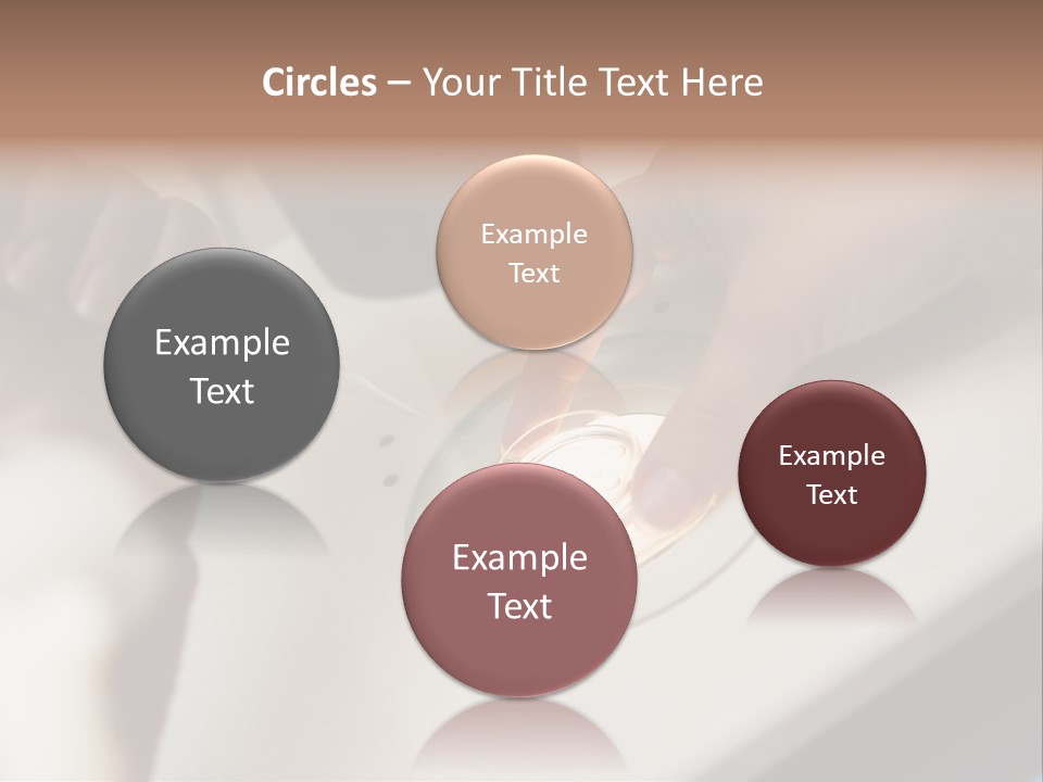 Embryologist Adding Sperm To Egg In Laboratory PowerPoint Template