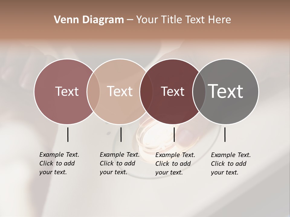 Embryologist Adding Sperm To Egg In Laboratory PowerPoint Template