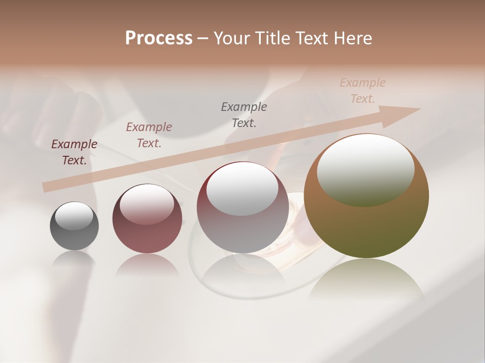 Embryologist Adding Sperm To Egg In Laboratory PowerPoint Template