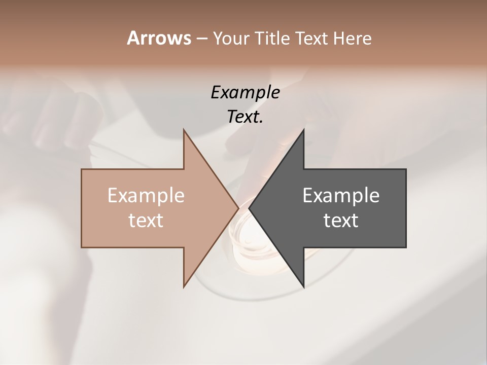 Embryologist Adding Sperm To Egg In Laboratory PowerPoint Template