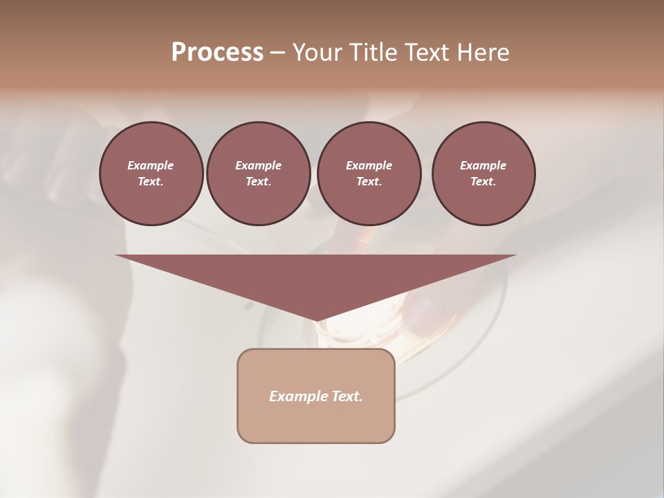 Embryologist Adding Sperm To Egg In Laboratory PowerPoint Template