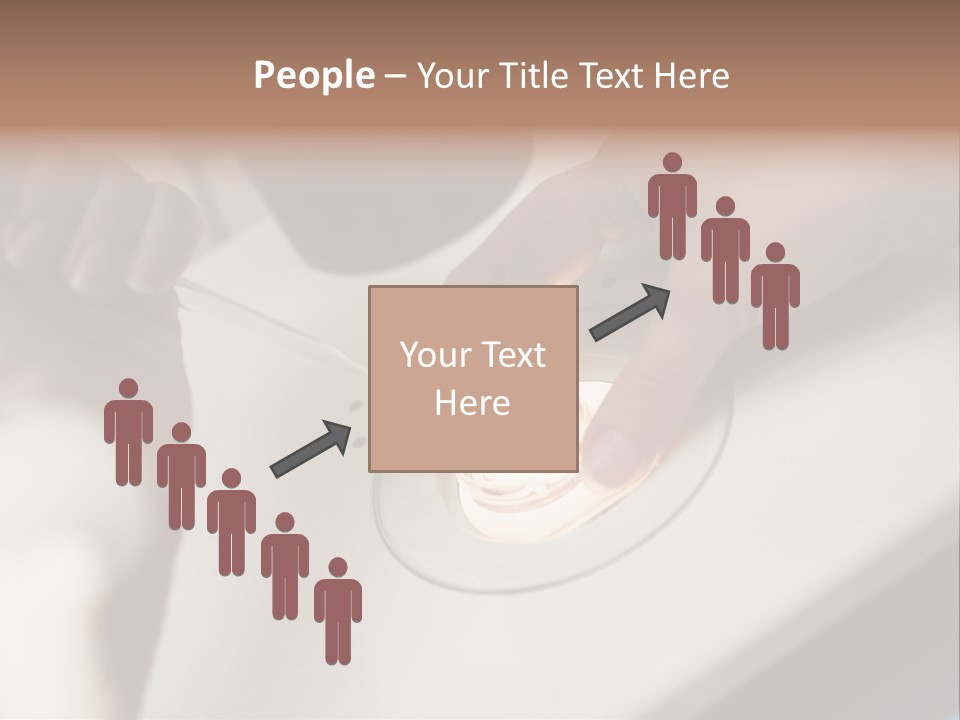 Embryologist Adding Sperm To Egg In Laboratory PowerPoint Template