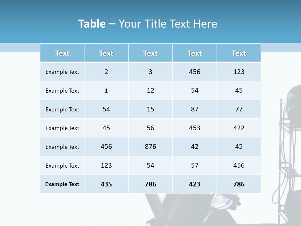 A Woman Is On A Stationary Exercise Bike PowerPoint Template