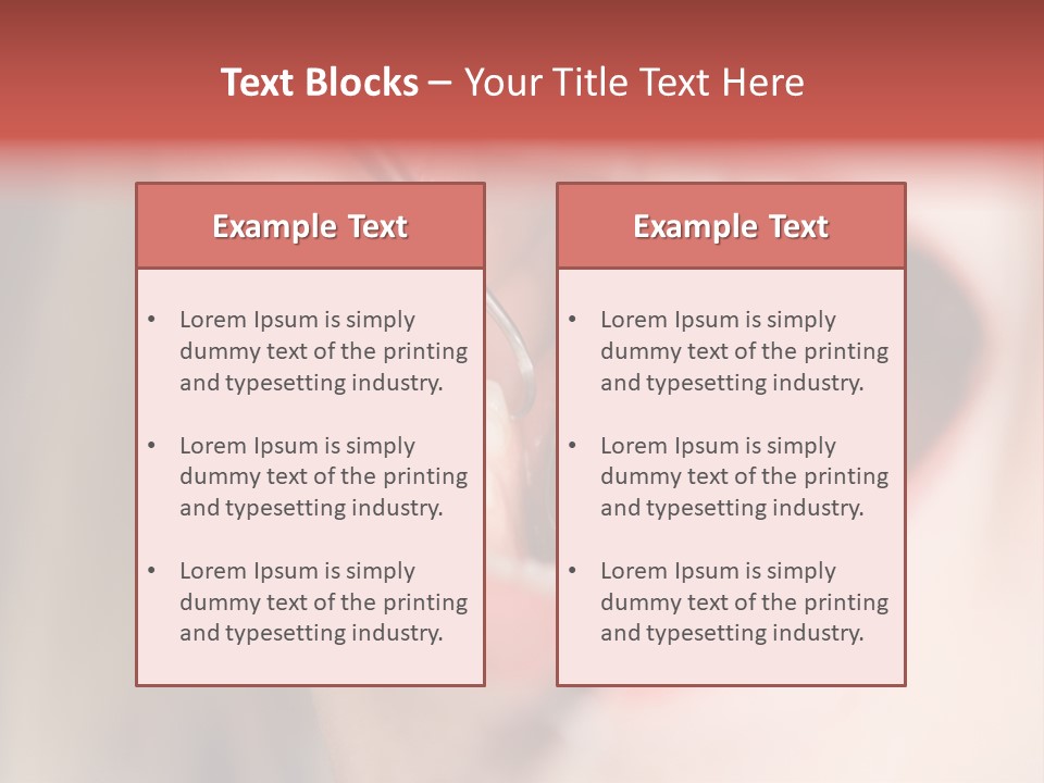 A Child With A Pair Of Scissors In Their Mouth PowerPoint Template