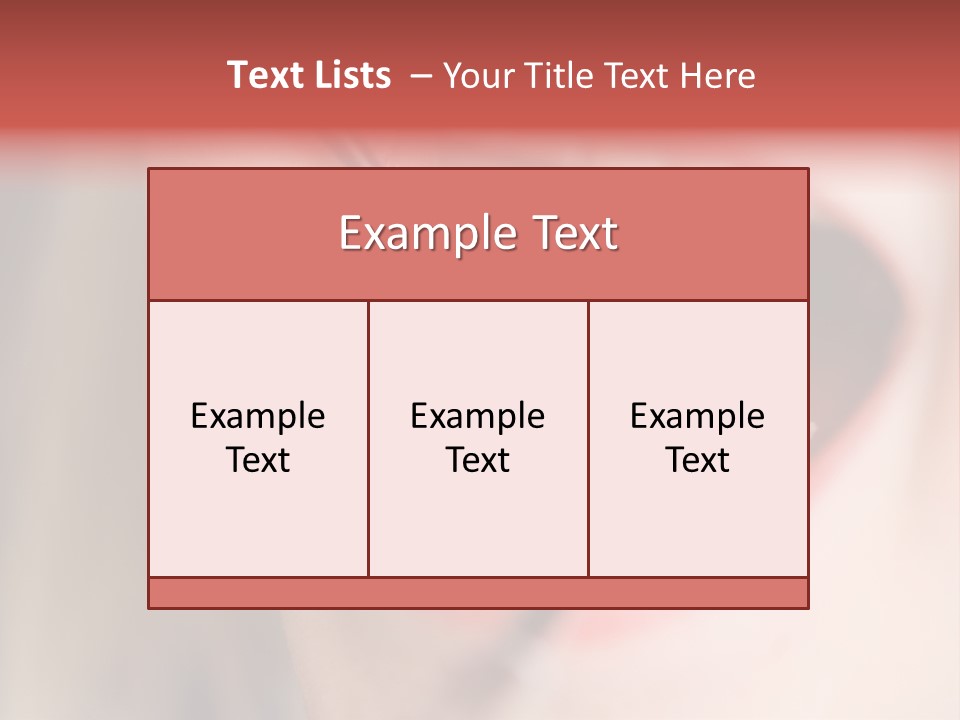 A Child With A Pair Of Scissors In Their Mouth PowerPoint Template
