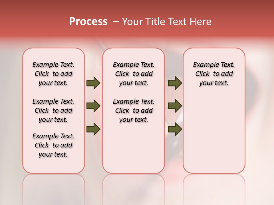 A Child With A Pair Of Scissors In Their Mouth PowerPoint Template