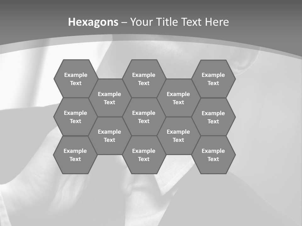 Old Snowshoes Nailed To The Side Of An Old Weathered Barn PowerPoint Template