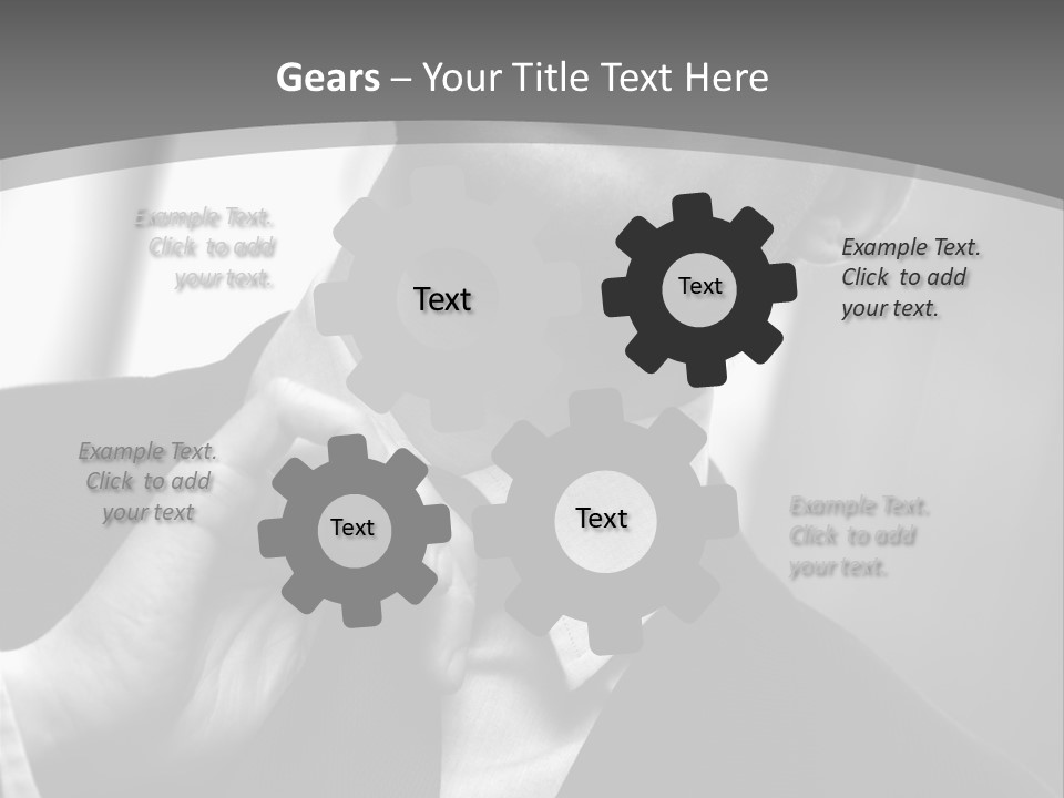 Old Snowshoes Nailed To The Side Of An Old Weathered Barn PowerPoint Template