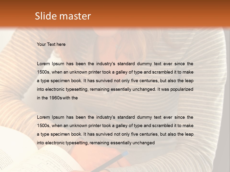 Modern House,Living-Room With The Modern Furniture PowerPoint Template