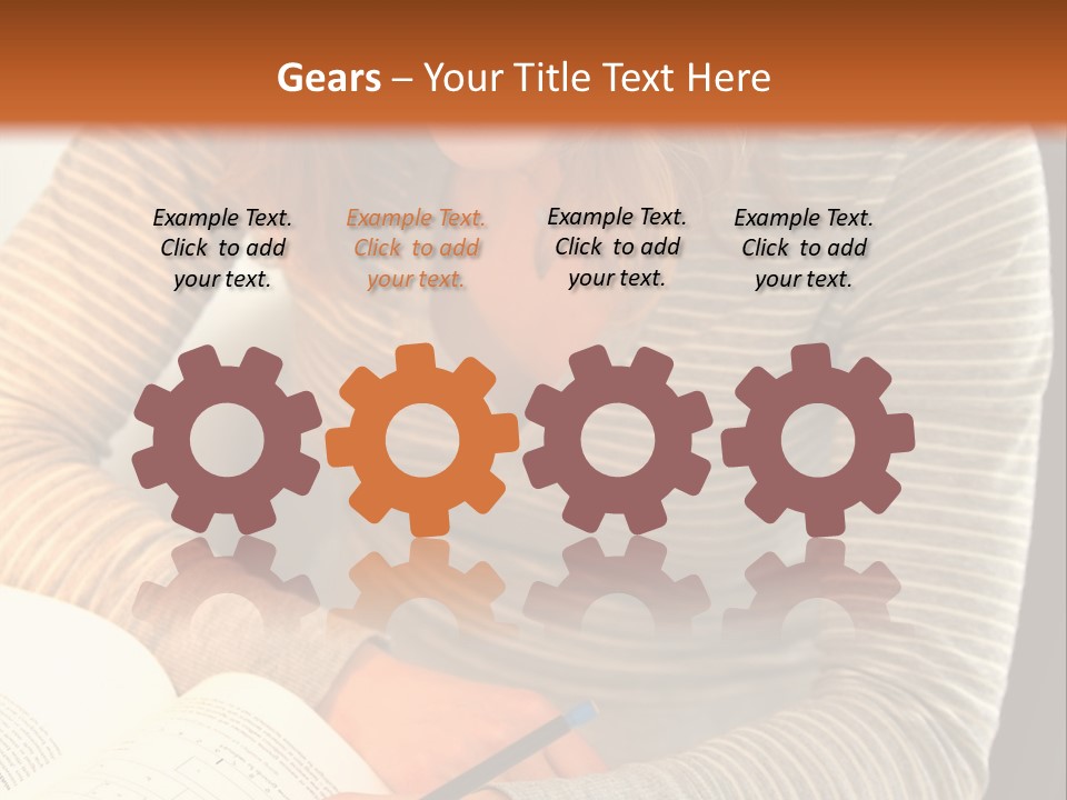 Modern House,Living-Room With The Modern Furniture PowerPoint Template