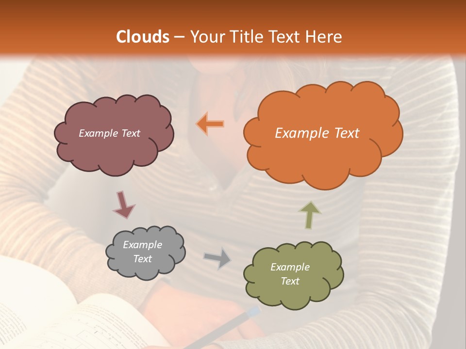 Modern House,Living-Room With The Modern Furniture PowerPoint Template