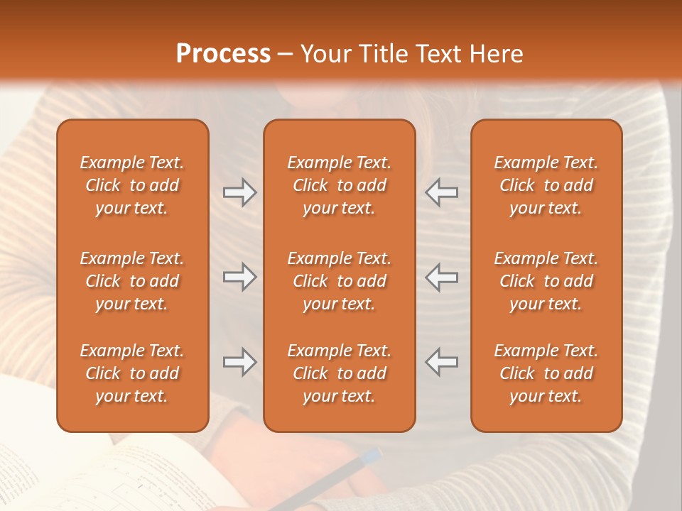 Modern House,Living-Room With The Modern Furniture PowerPoint Template