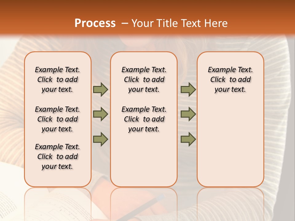 Modern House,Living-Room With The Modern Furniture PowerPoint Template