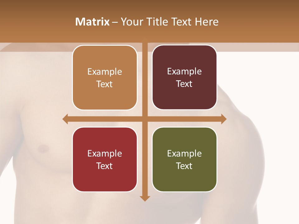 Pretty Blond Businesswoman Sitting In The Bar And Working PowerPoint Template