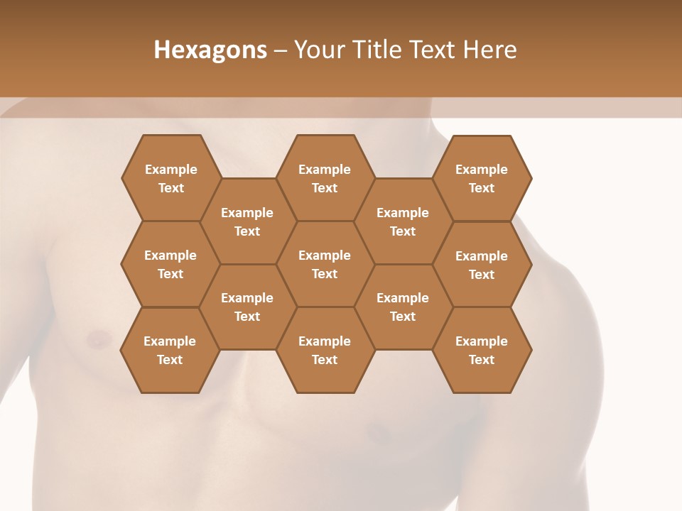 Pretty Blond Businesswoman Sitting In The Bar And Working PowerPoint Template