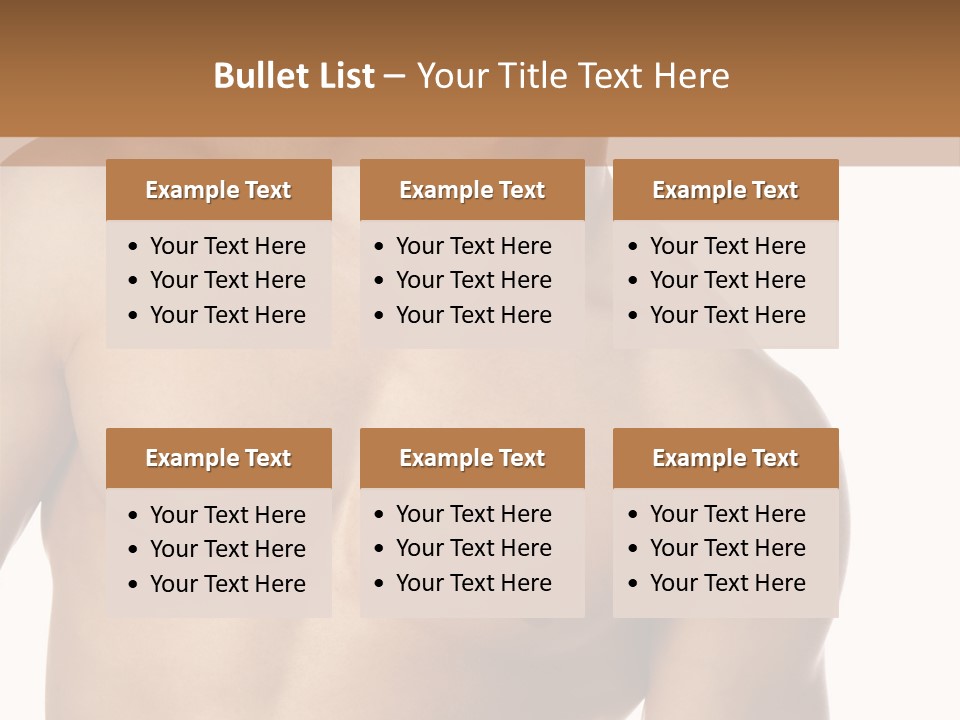 Pretty Blond Businesswoman Sitting In The Bar And Working PowerPoint Template