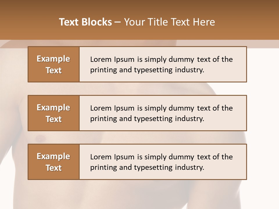 Pretty Blond Businesswoman Sitting In The Bar And Working PowerPoint Template